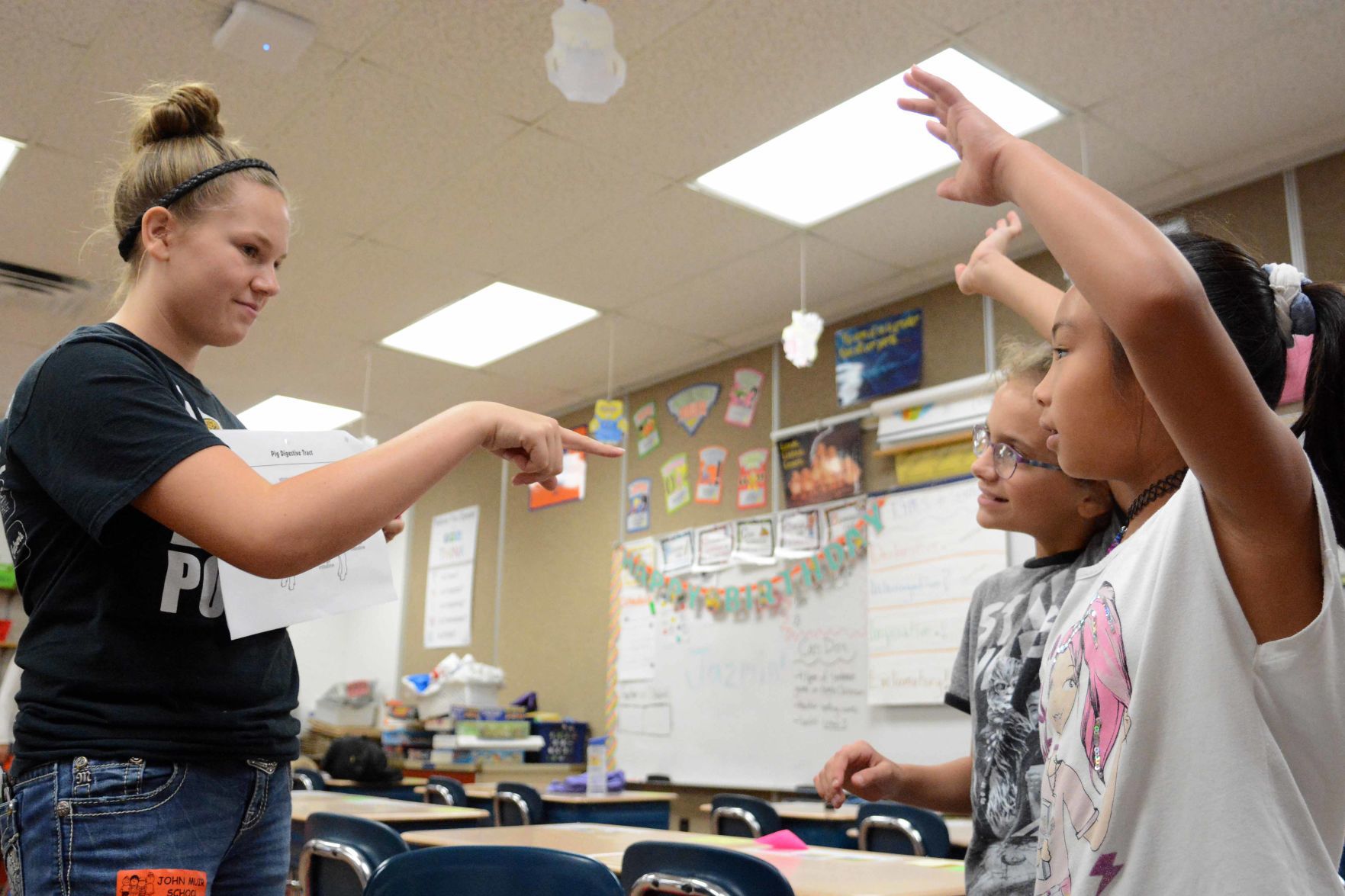 Teach Ag Day in Portage schools